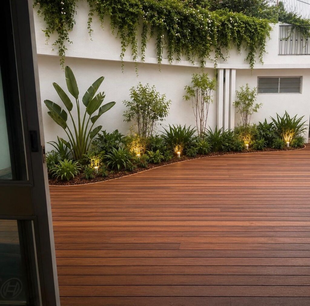Deck em madeira Cumaru