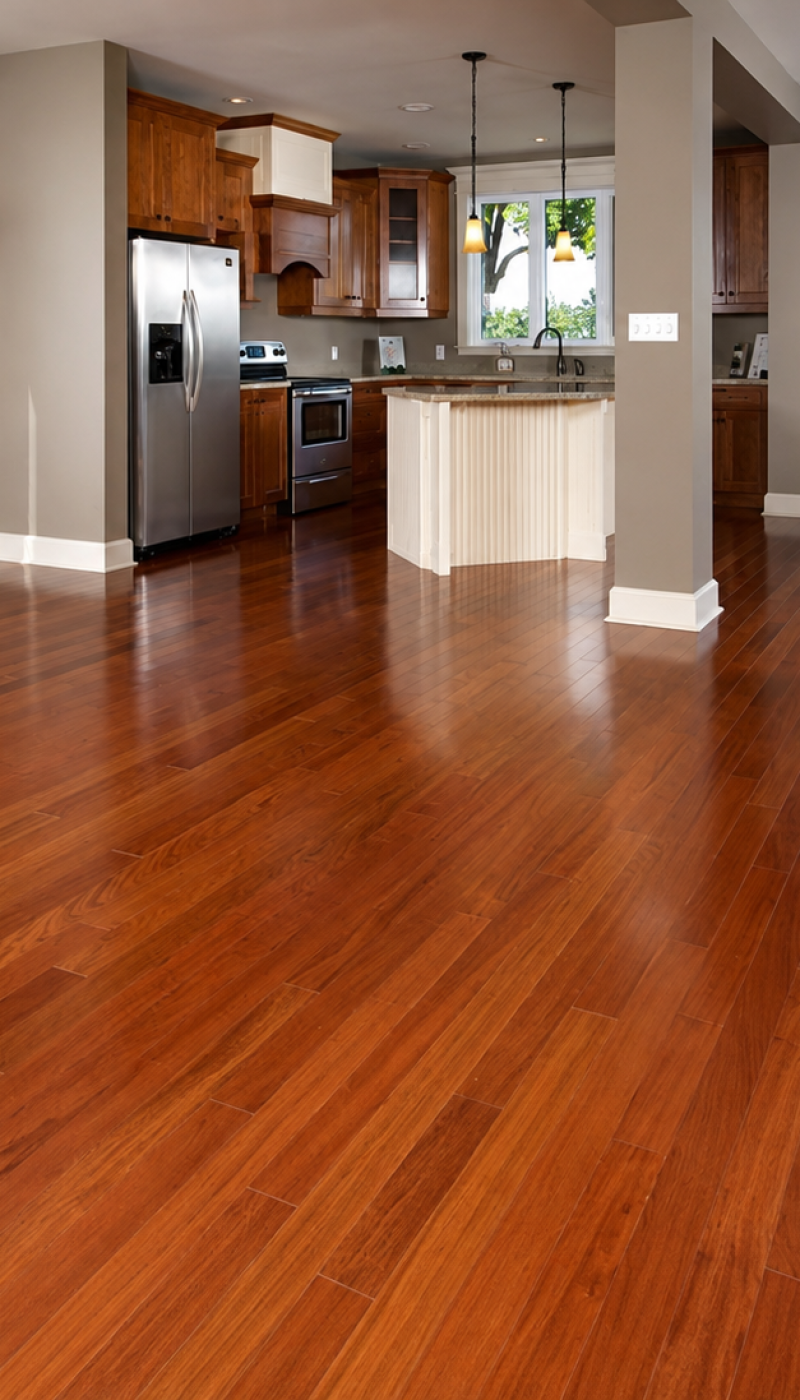 Piso em madeira Jatoba