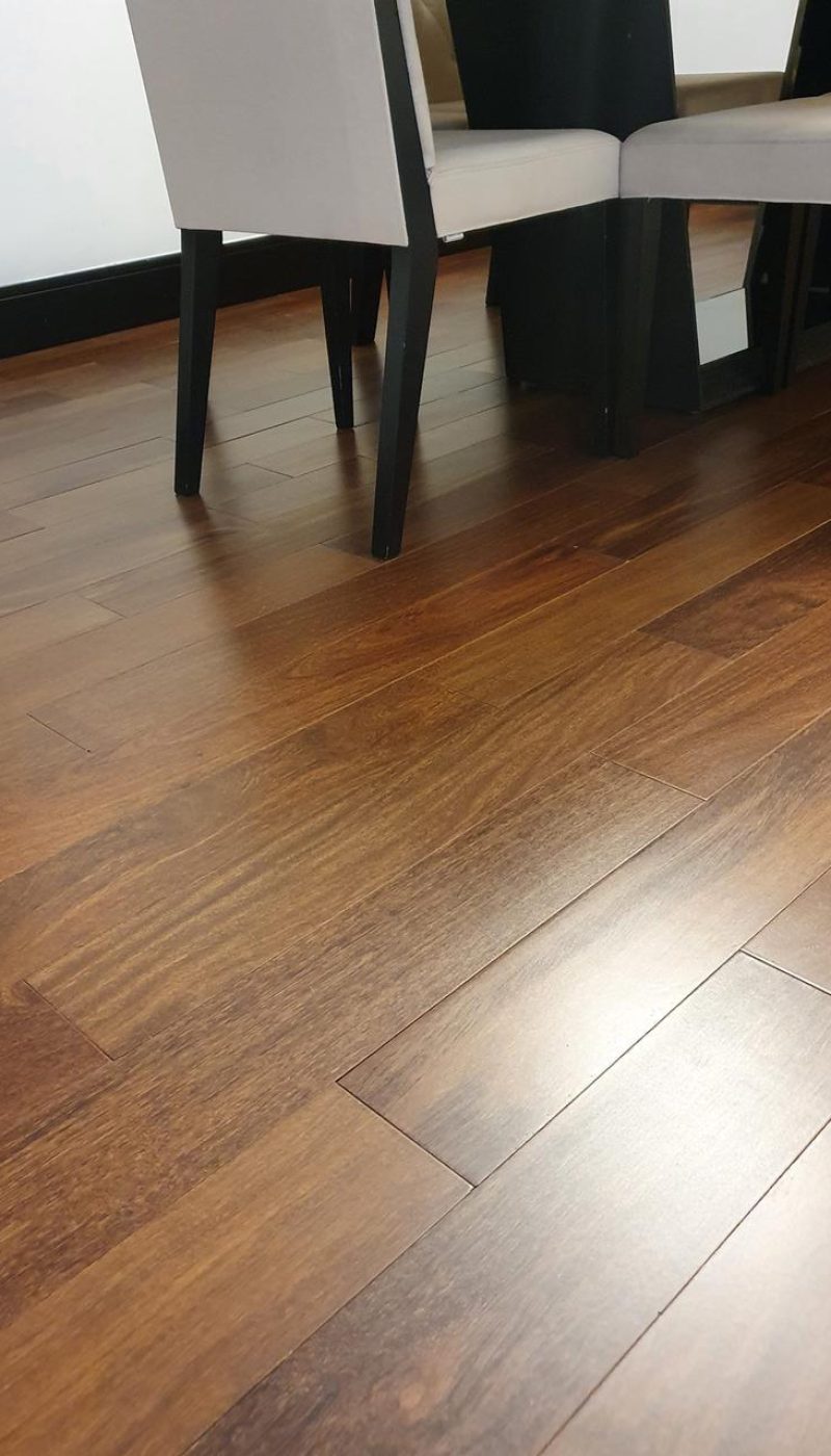 piso em madeira sucupira